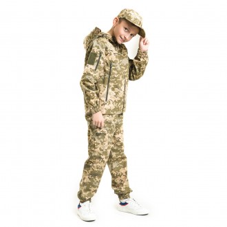 Дитячий камуфляжний костюм ARMY KIDS Скаут камуфляж Піксель Код: 18-4707
Костюм . . фото 5