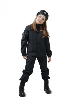 Дитячий костюм Поліцейський колір чорний Код: 22-4700К2
Купуючи костюм дитячий П. . фото 7