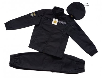 Дитячий костюм Поліцейський колір чорний Код: 22-4700К2
Купуючи костюм дитячий П. . фото 8