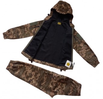 Костюм дитячий ARMY KIDS Дюспо-бондинг осінній камуфляж Піксель. Одесса. фото 1 Костюм дитячий ARMY KIDS Дюспо-бондинг осінній камуфляж Піксель. Одесса. фото 1