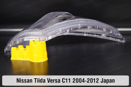 Скло на фару Nissan Tiida Versa C11 Japan (2004-2012) I покоління ліве.
У наявно. . фото 7