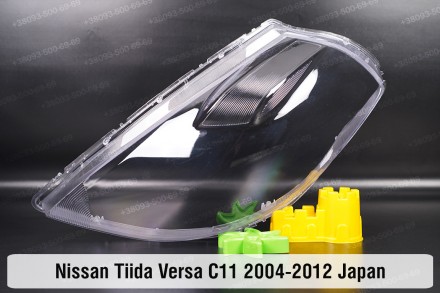 Скло на фару Nissan Tiida Versa C11 Japan (2004-2012) I покоління ліве.
У наявно. . фото 2