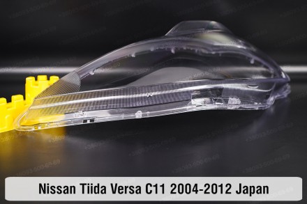 Скло на фару Nissan Tiida Versa C11 Japan (2004-2012) I покоління ліве.
У наявно. . фото 9