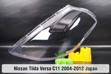 Скло на фару Nissan Tiida Versa C11 Japan (2004-2012) I покоління ліве.
У наявно. . фото 1