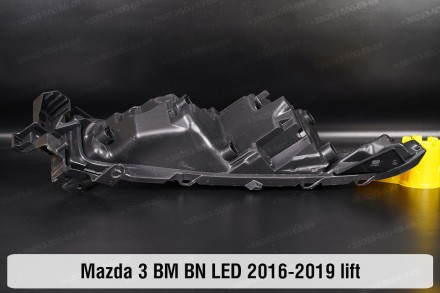Новий корпус фари Mazda 3 BM BN (2016-2019) III покоління рестайлінг лівий.
У на. . фото 5