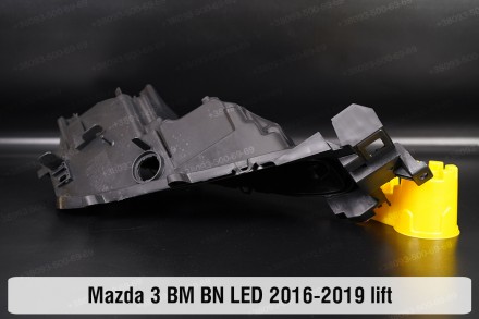 Новий корпус фари Mazda 3 BM BN (2016-2019) III покоління рестайлінг лівий.
У на. . фото 8
