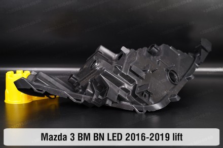 Новий корпус фари Mazda 3 BM BN (2016-2019) III покоління рестайлінг лівий.
У на. . фото 7