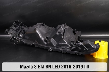 Новий корпус фари Mazda 3 BM BN (2016-2019) III покоління рестайлінг лівий.
У на. . фото 6