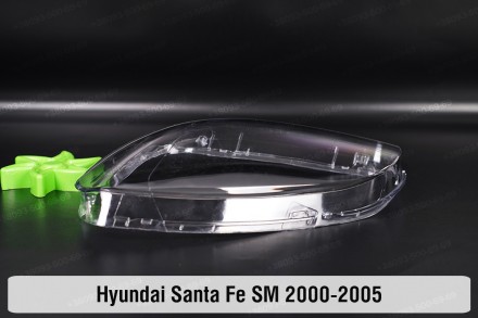 Скло фари Hyundai Santa Fe SM (2000-2005) I покоління ліве
У наявності скло фар . . фото 4