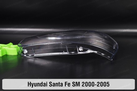 Скло фари Hyundai Santa Fe SM (2000-2005) I покоління ліве
У наявності скло фар . . фото 6