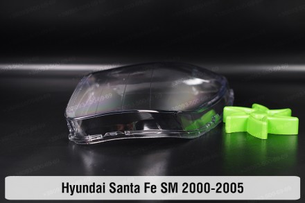 Скло фари Hyundai Santa Fe SM (2000-2005) I покоління праве
У наявності скло фар. . фото 7
