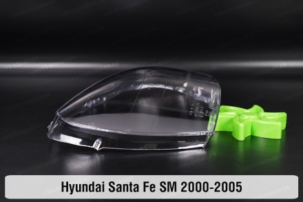 Скло фари Hyundai Santa Fe SM (2000-2005) I покоління праве
У наявності скло фар. . фото 5
