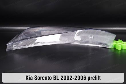 Скло на фару KIA Sorento BL (2002-2006) I покоління дорестайлінг ліве.
У наявнос. . фото 4