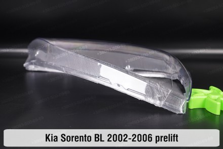 Скло на фару KIA Sorento BL (2002-2006) I покоління дорестайлінг праве.
У наявно. . фото 8