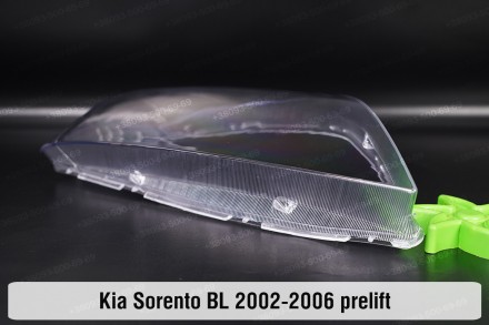 Скло на фару KIA Sorento BL (2002-2006) I покоління дорестайлінг праве.
У наявно. . фото 6