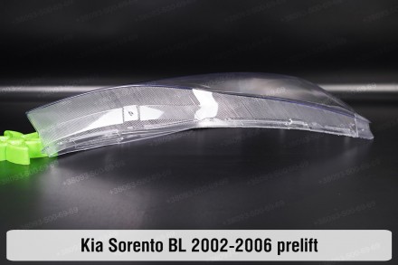 Скло на фару KIA Sorento BL (2002-2006) I покоління дорестайлінг праве.
У наявно. . фото 7