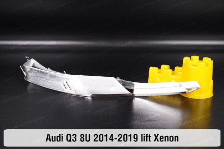 Хромована декоративна маска Audi Q3 8U Xenon (2014-2019) I покоління рестайлінг . . фото 4
