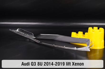 Хромована декоративна маска Audi Q3 8U Xenon (2014-2019) I покоління рестайлінг . . фото 6