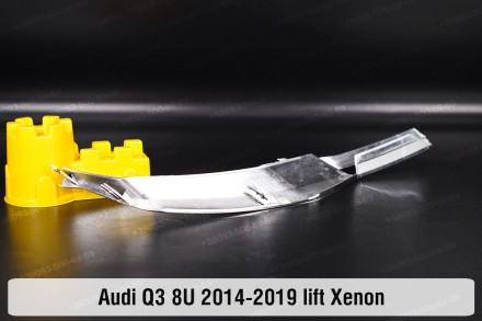 Хромована декоративна маска Audi Q3 8U Xenon (2014-2019) I покоління рестайлінг . . фото 7