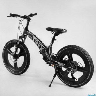 Детский спортивный велосипед 20’’ CORSO T-REX черный TR-97001 магниевая рама
Хар. . фото 2