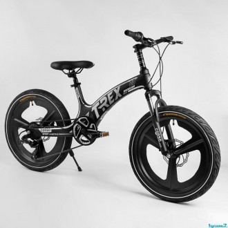 Детский спортивный велосипед 20’’ CORSO T-REX черный TR-97001 магниевая рама
Хар. . фото 3