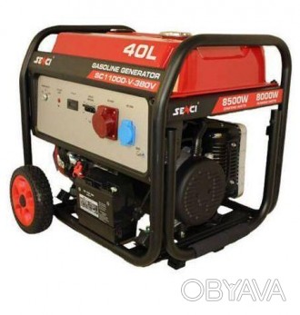 Генератор бензиновый SENCI SC 11000 V 380V