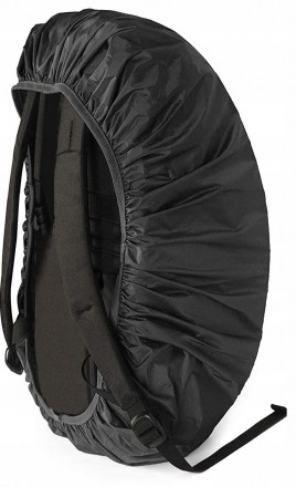 
Чехол-дождевик для рюкзака Nela-Style Raincover до 30L черный Водонепроницаемый. . фото 4