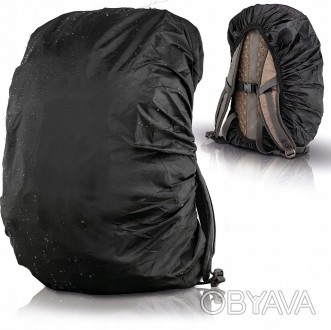 
Чехол-дождевик для рюкзака Nela-Style Raincover до 30L черный Водонепроницаемый. . фото 1