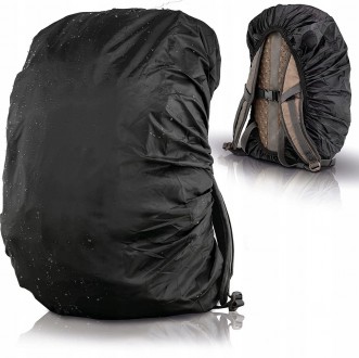 
Чохол-дощовик для туристичного, похідного рюкзака Nela-Style Raincover до 60L ч. . фото 4