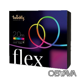 
Светодиодная гибкая LED лента Twinkly Flex RGB 200 - 2 м, BT+WiFi, Gen II, IP20. . фото 1