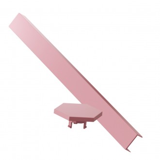 
Накладка розовая матовая Nanoleaf Lines Skins - Pink Matte - 9 шт.
Эти ультрале. . фото 2
