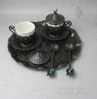 Чашки для кофе по-турецки отличаются не только формой и объемом, но и материалам. . фото 1
