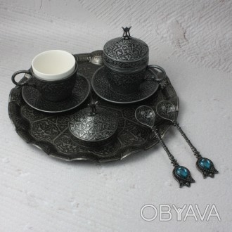 Чашки для кофе по-турецки отличаются не только формой и объемом, но и материалам. . фото 1