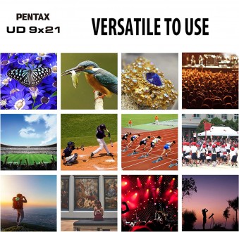  Найлегший, компактний бінокль Pentax UD 9x21 вагою лише 195 грам відповідає суч. . фото 6