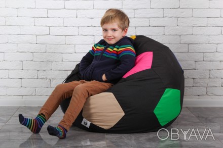Кресло мешок мяч L oxford
 
- Верхний материал: Оксфорд 600 (Покрытие: PU (полиу. . фото 1