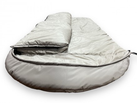 Туристический летний спальный мешок (до 0) 
Тип: спальник одеяльный с капюшоном
. . фото 5
