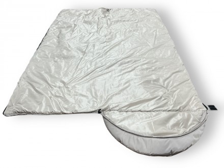 Туристический летний спальный мешок (до 0) 
Тип: спальник одеяльный с капюшоном
. . фото 7