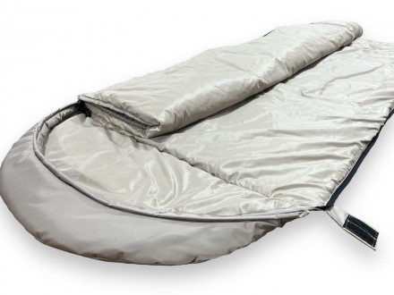Туристический летний спальный мешок (до 0) 
Тип: спальник одеяльный с капюшоном
. . фото 6