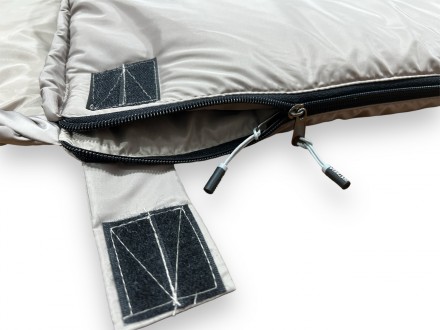 Туристический летний спальный мешок (до 0) 
Тип: спальник одеяльный с капюшоном
. . фото 4