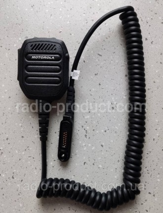 Выносной манипулятор, тангента, спикер с микрофоном, для радиостанций Motorola R. . фото 2