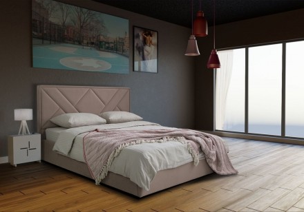 Для любителів сучасних і одночасно комфортних ліжок пропонуємо ліжко Олівія на н. . фото 2