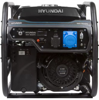 Генератор бензиновый Hyundai HHY 9050FЕ
 
Описание генератора Hyundai HHY 9050FЕ. . фото 2