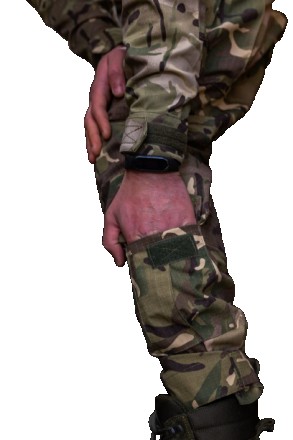 Штаны военный летний, мультикам ЗСУ. Брюки прямого силуэта, с центральной потайн. . фото 3