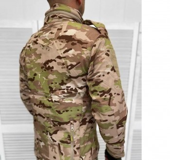 Военная тактическая куртка Softshell на змейке, для военнослужащих. Выполнена из. . фото 4