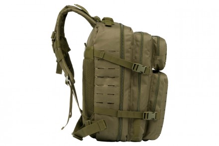 Тактический рюкзак 2E объемом 45 литров оснащен креплениями Laser Cut для фиксац. . фото 11