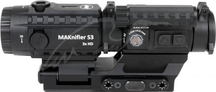 Комплект оптики MAK combo включає коліматорний приціл MAKdot S 1x20, магніфер MA. . фото 6