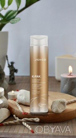 Шампунь глубокой очистки Joico K-pak Clarifying Shampoo предназначен для сухих, . . фото 1