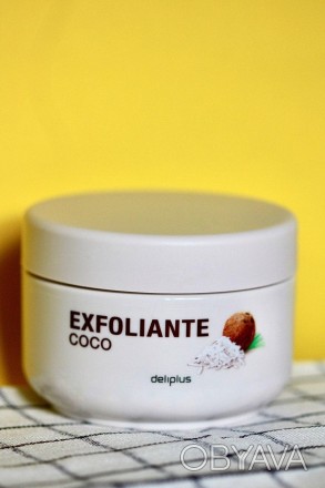 Скраб для тела Exfoliante Coco от испанского бренда натуральной косметики Delipl. . фото 1