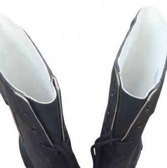 Фінські зимові гумові чоботи з двома змінними панчохами-вкладишами склад тканини. . фото 5