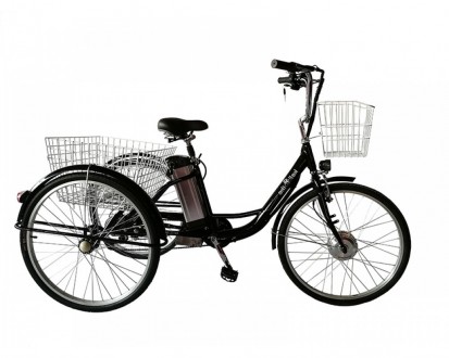 Электровелосипед дорожный трехколесный 24/20" Kelb.Bike 500W+PAS
Трёхколёсный эл. . фото 2